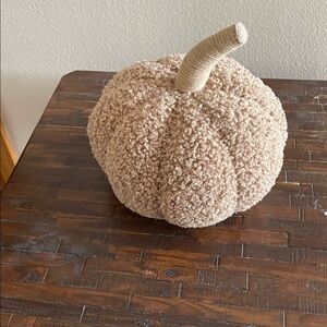 Target Textured Beige Pumpkin Decor